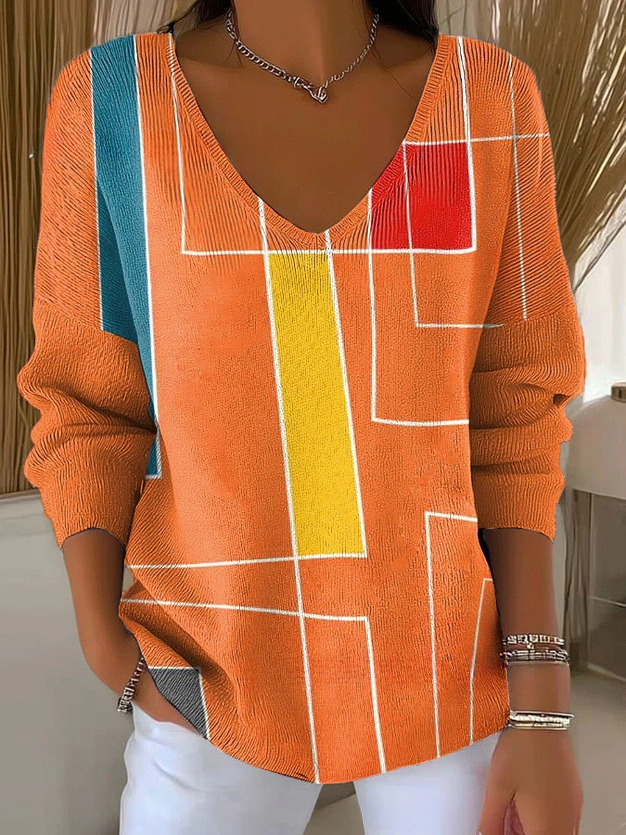 Merle - V-Neck Knit Sweater