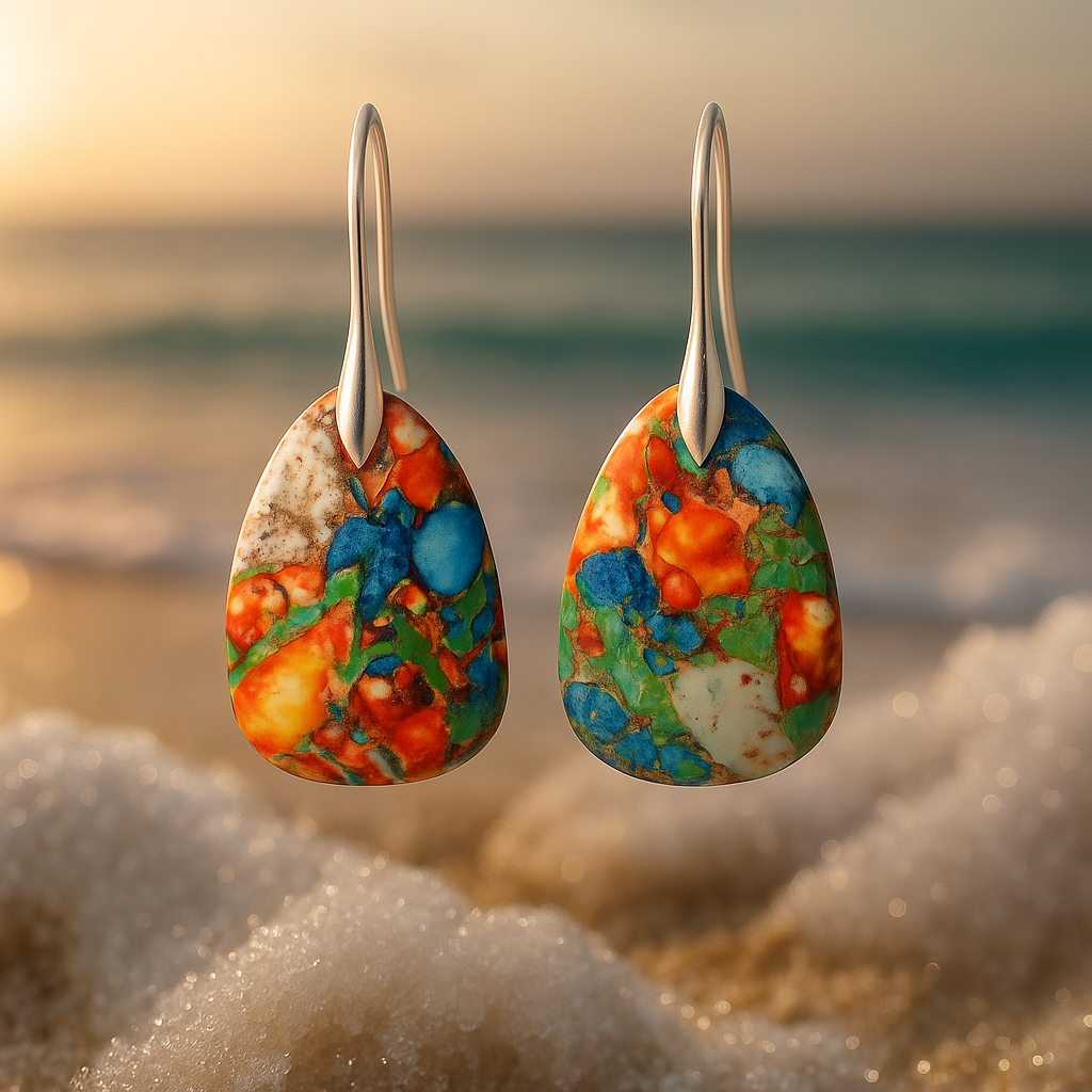 Aristea | Colorful Tropical Earrings