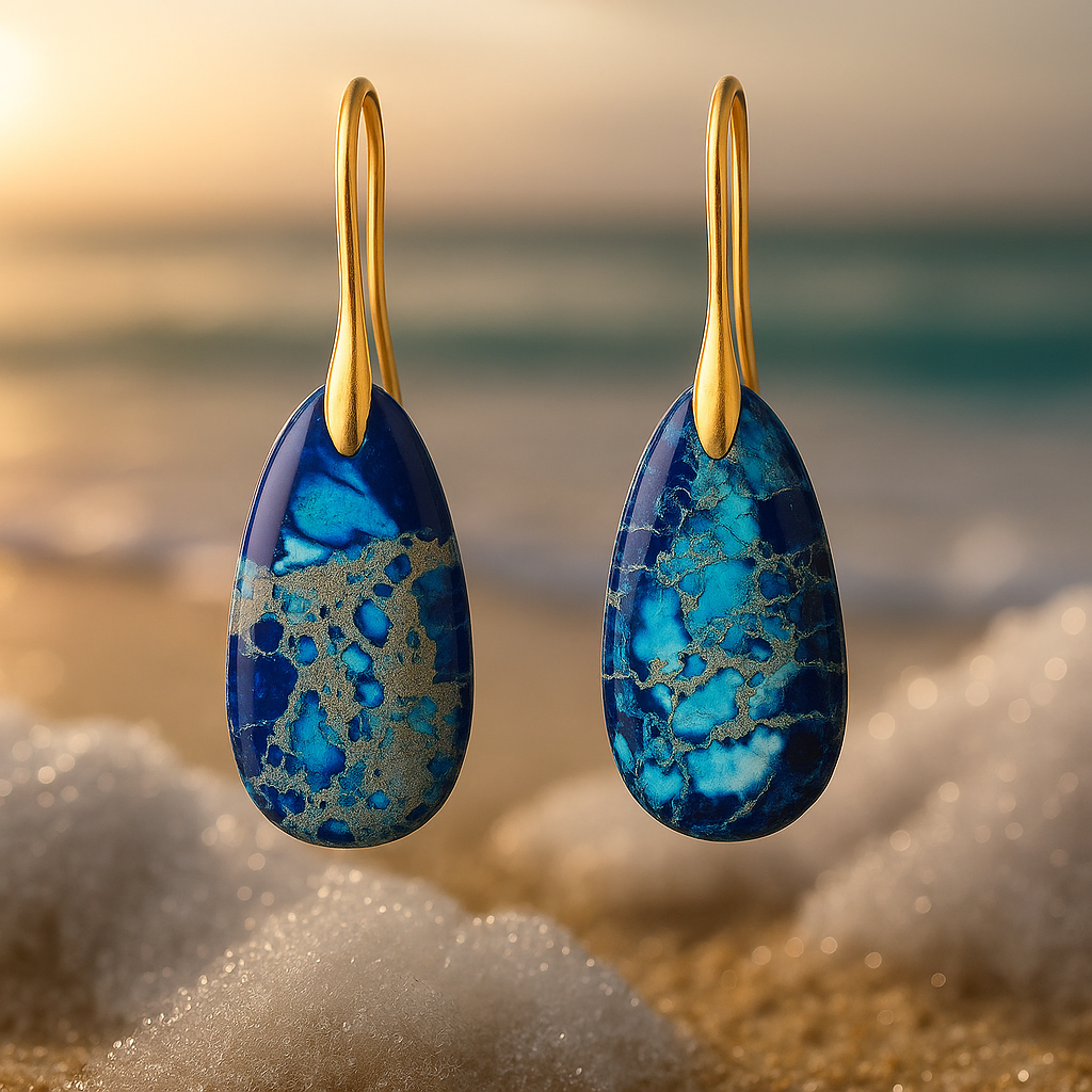 Lunarea | Earrings in Blue Lagoon
