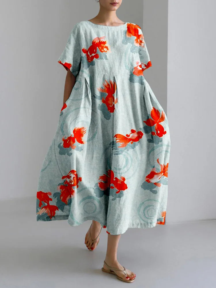 Carol - Effortless Print Dress