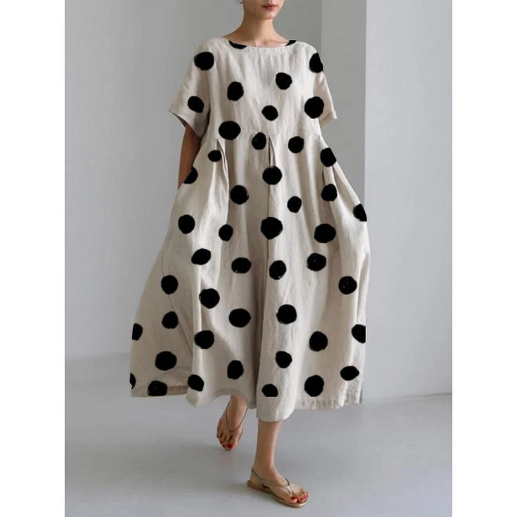 Valerie - Effortless Print Dress