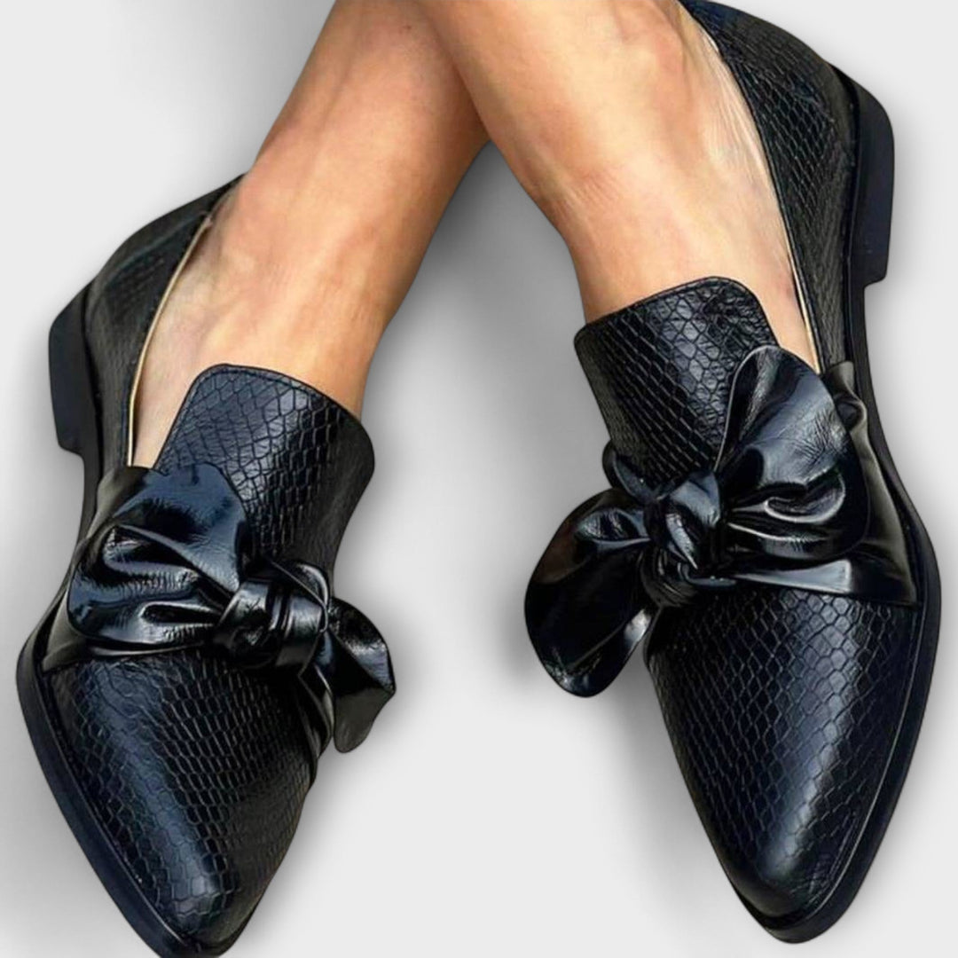 Claudia - Loafer with Lace Detail