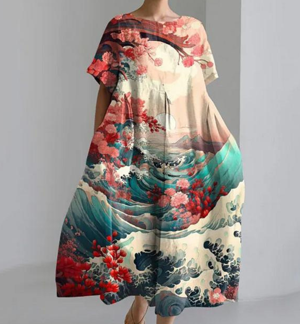 Indi - Effortless Print Dress