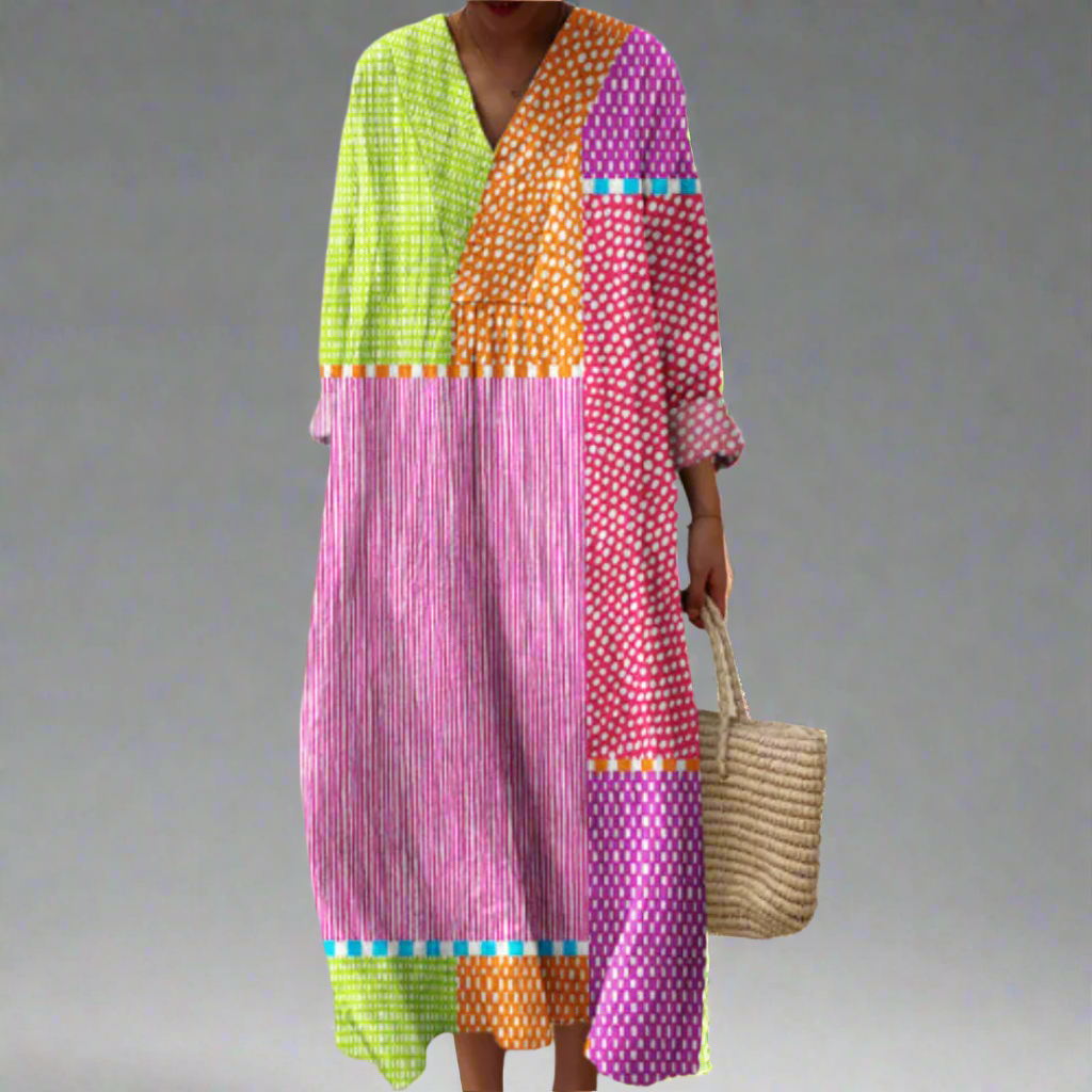 May - Elegant Printed Dress
