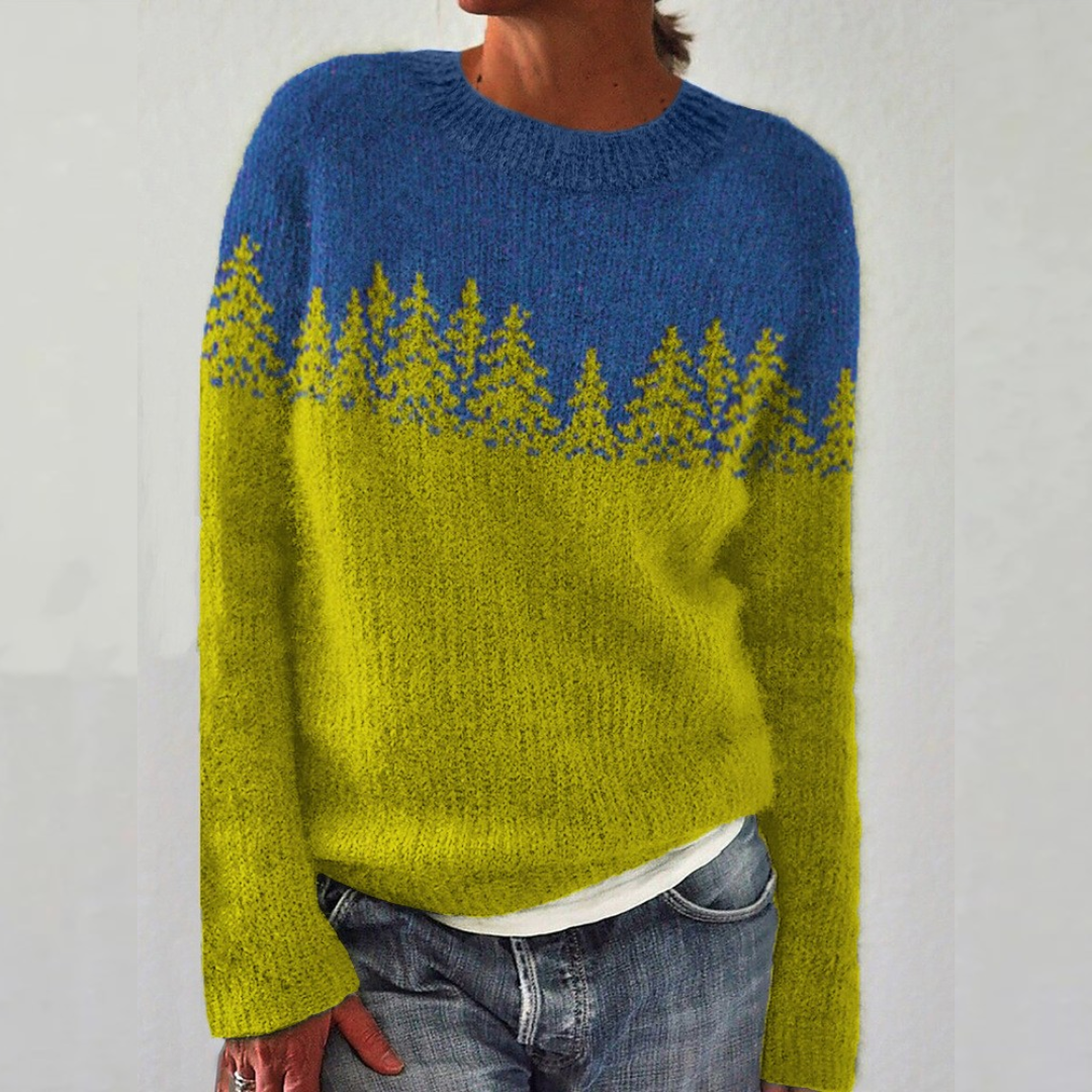 Silvana - Comfortable Retro Sweater