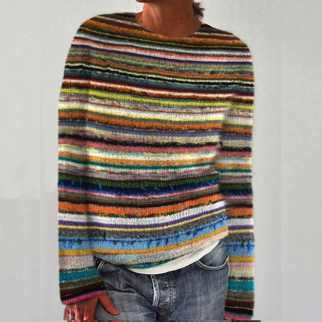 Andrea - Comfortable Retro Sweater
