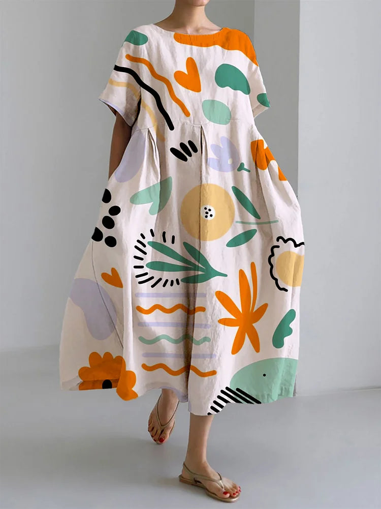 Beverley - Effortless Print Dress