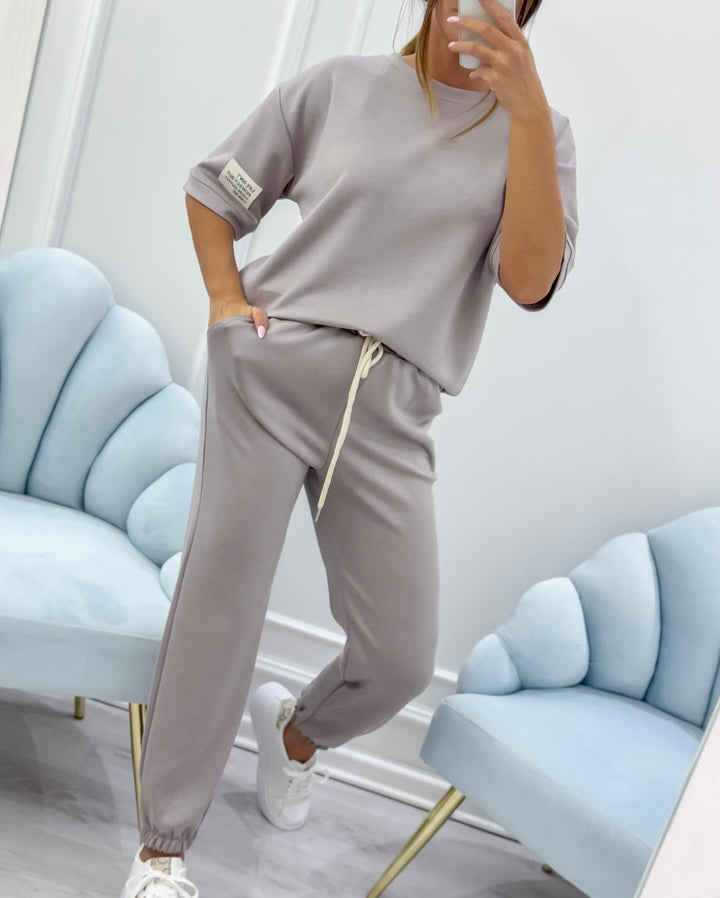 Grace – Chic Short-Sleeve Relax Set