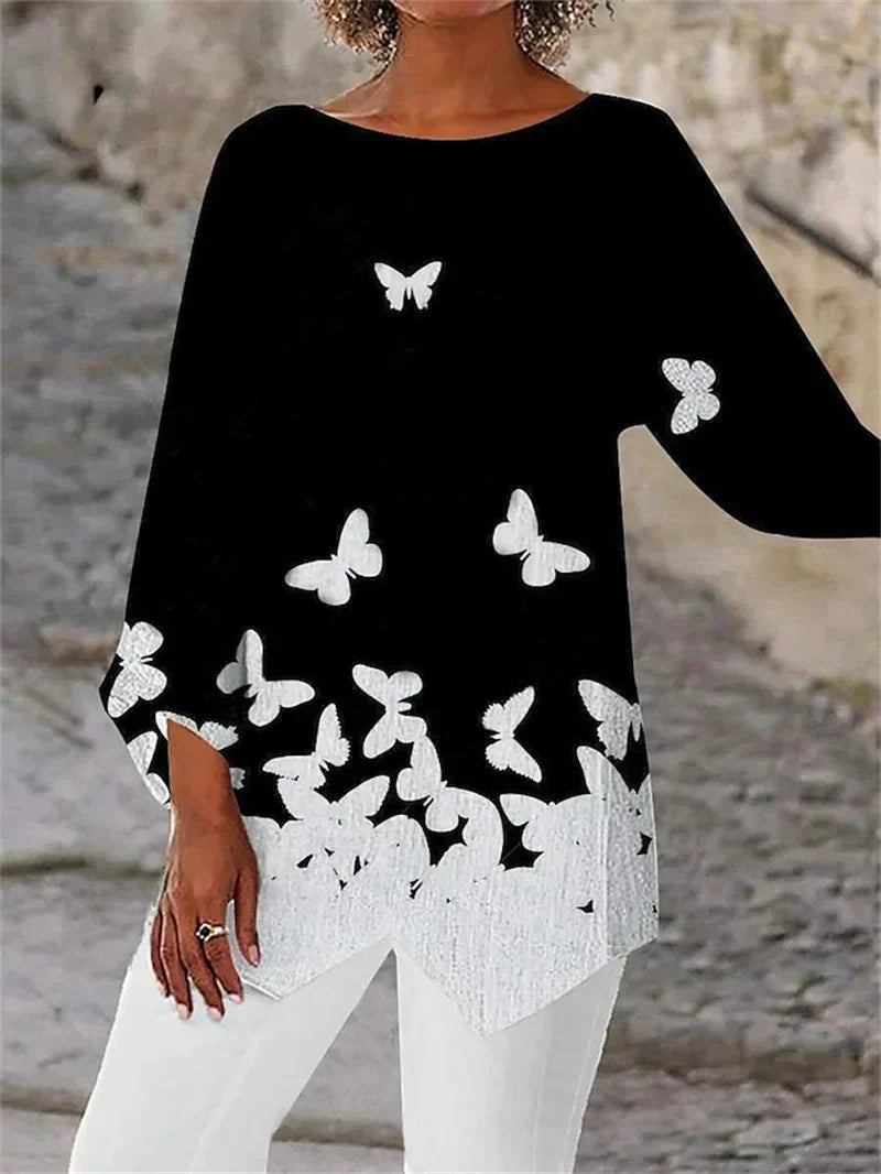 Lauren - Long-Sleeved Printed Shirt