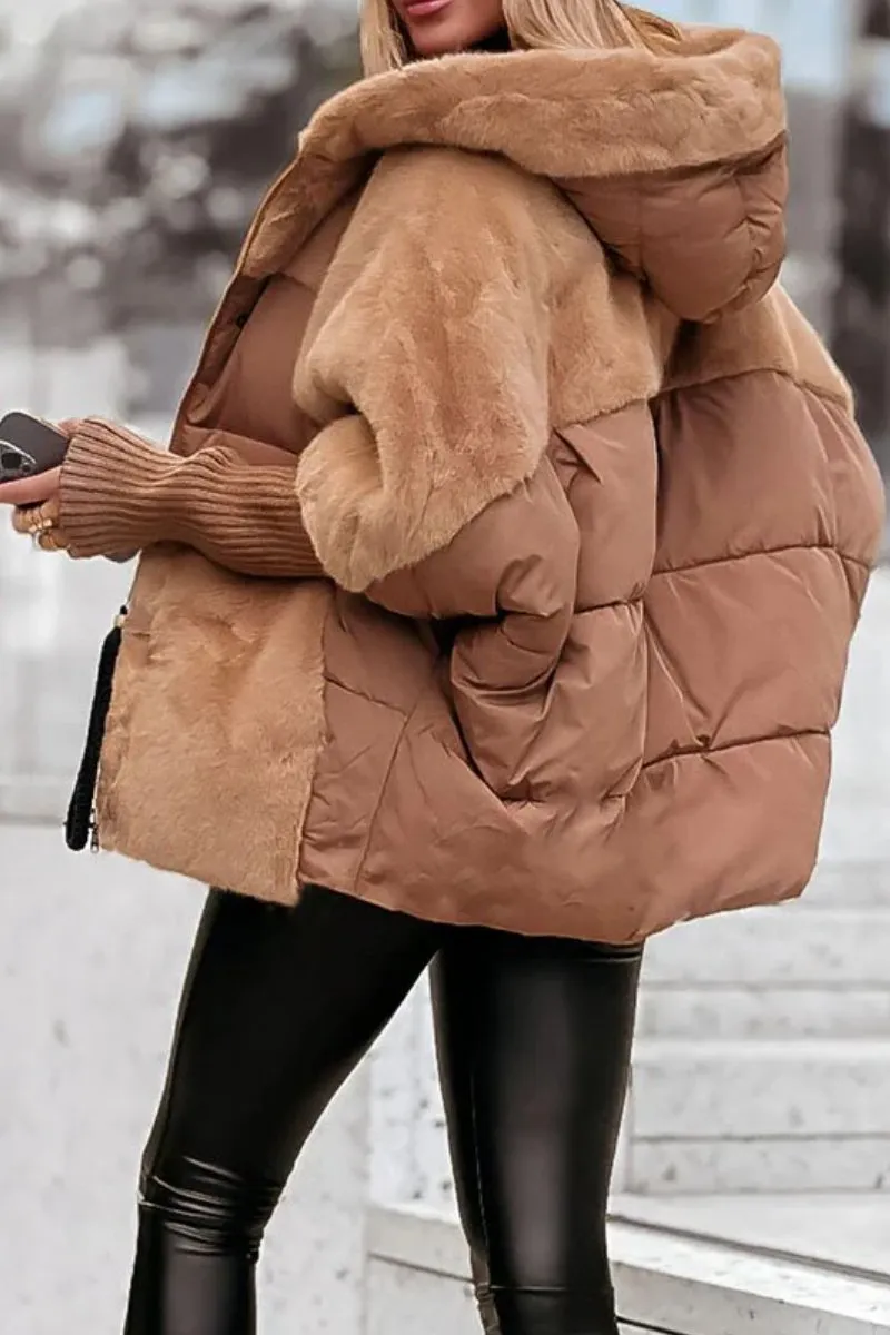 Gina – Warm Thermal Jacket with Hood
