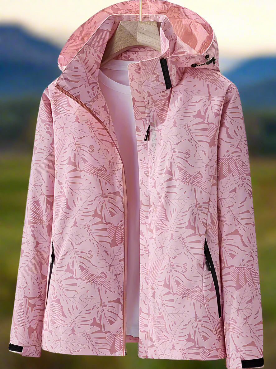 Holly - Printed Lightweight Waterproof Jacket
