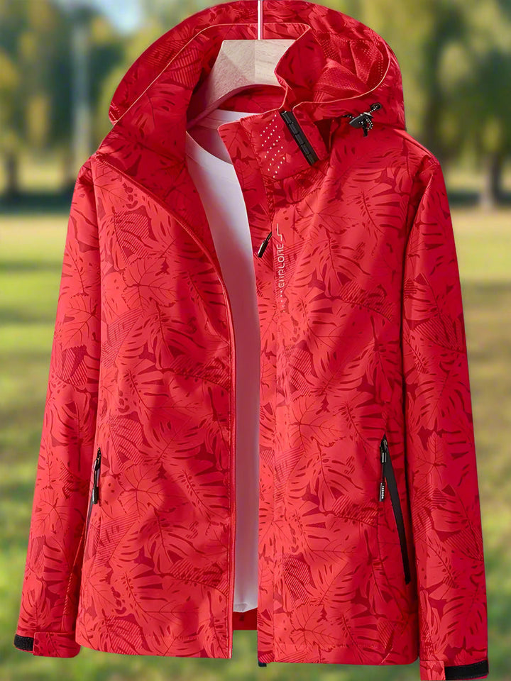 Holly - Printed Lightweight Waterproof Jacket