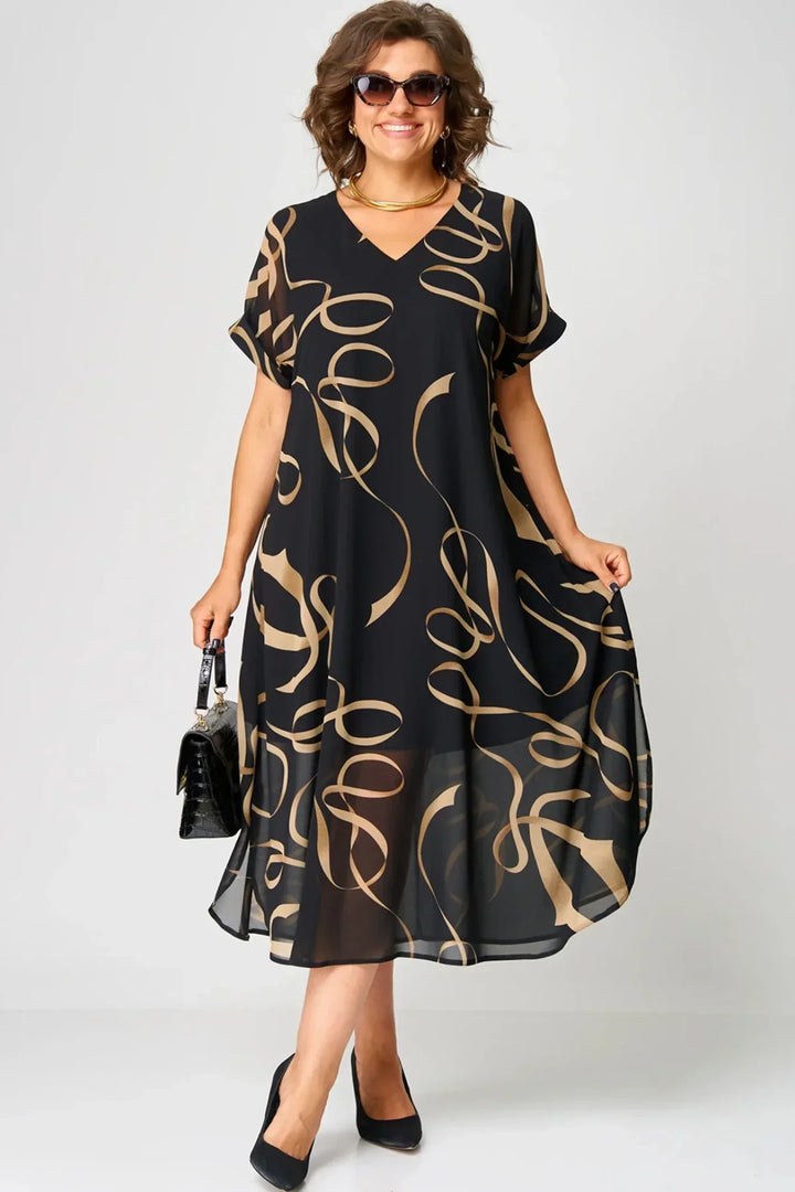 Annette – Elegant Flowy Maxi Dress