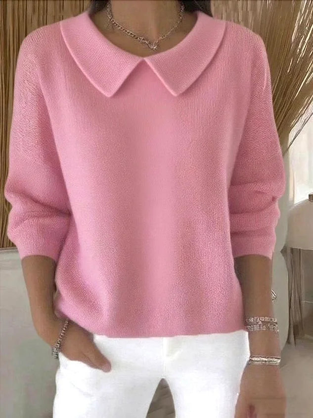Katie – Classic Sweater with Long Sleeves