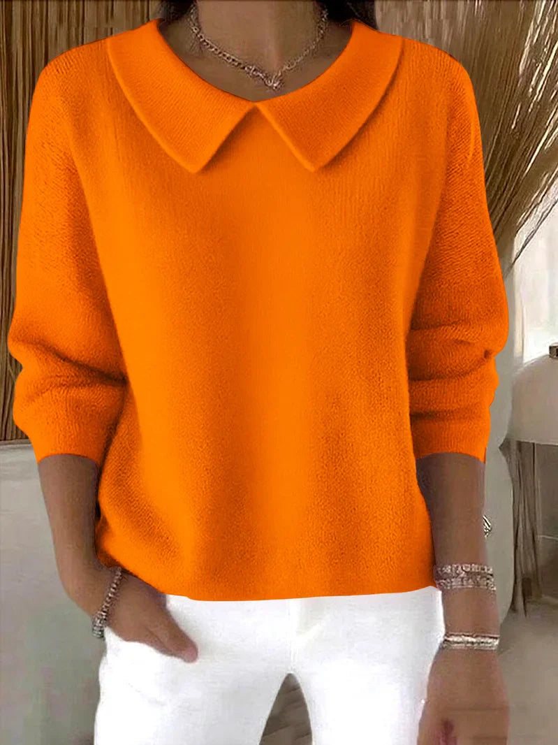 Katie – Classic Sweater with Long Sleeves