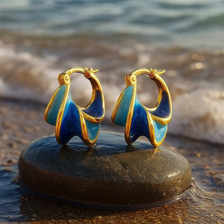 Brenda | Enamel Morning Waves