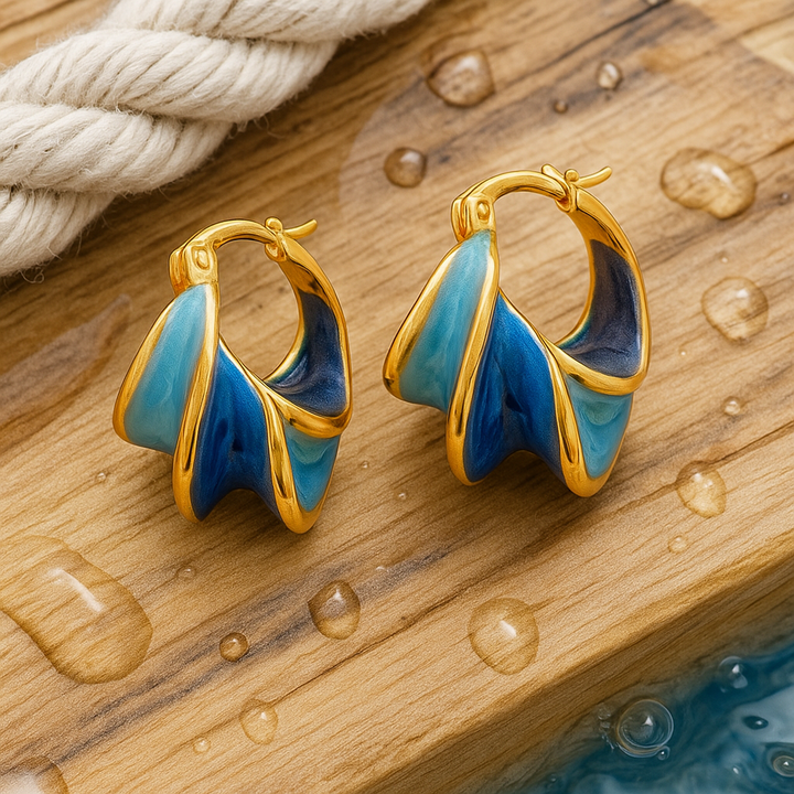 Brenda | Enamel Morning Waves