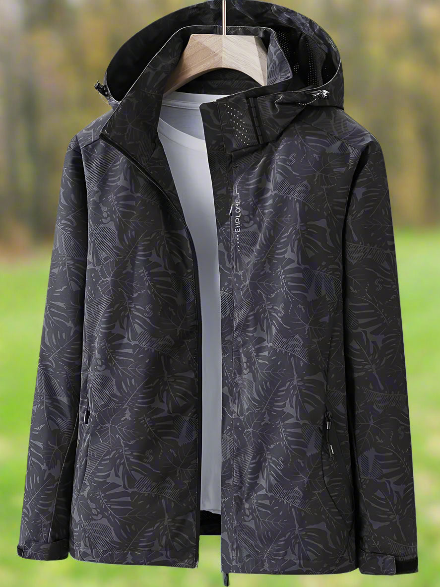 Holly - Printed Lightweight Waterproof Jacket