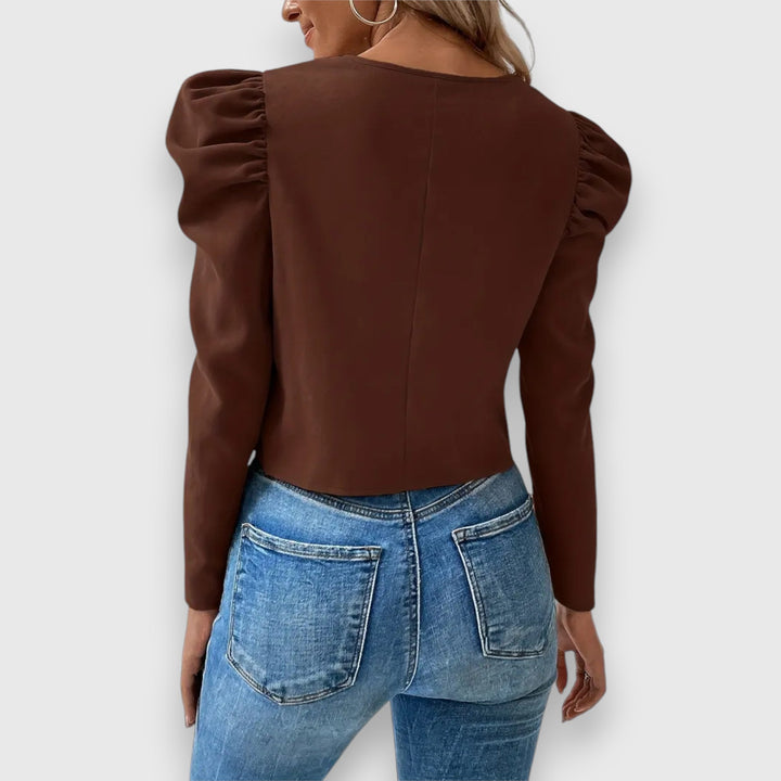 Léa – Puff Sleeve Women's Jacket