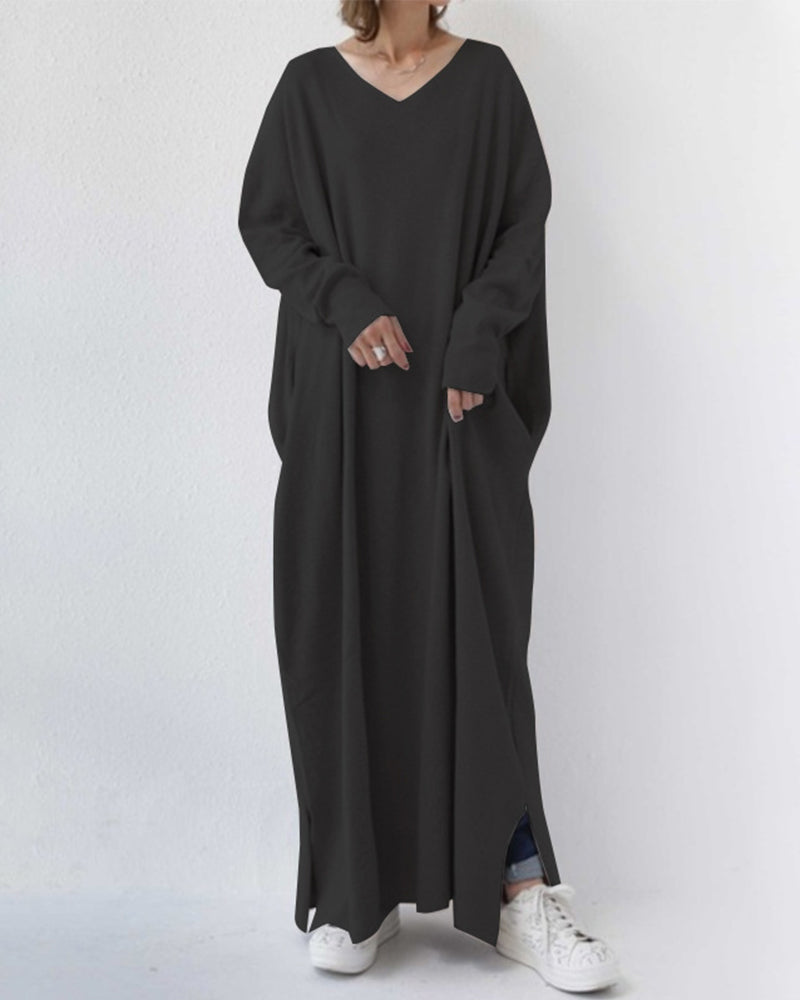 Jill – Sophisticated Winter Maxi Dress