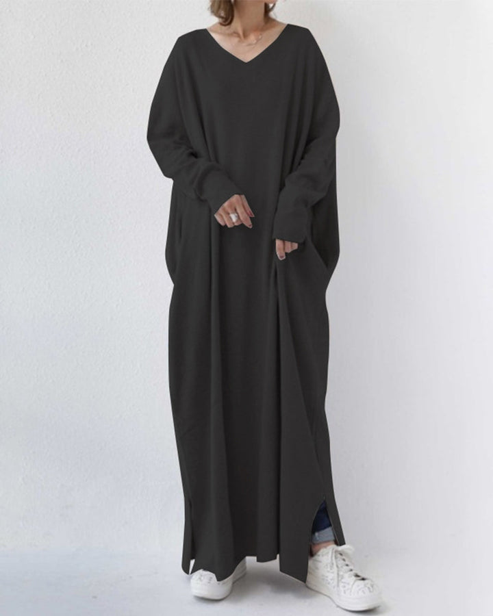 Jill – Sophisticated Winter Maxi Dress