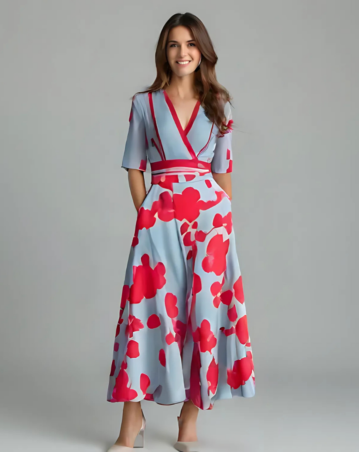 Elona - Floral Dress