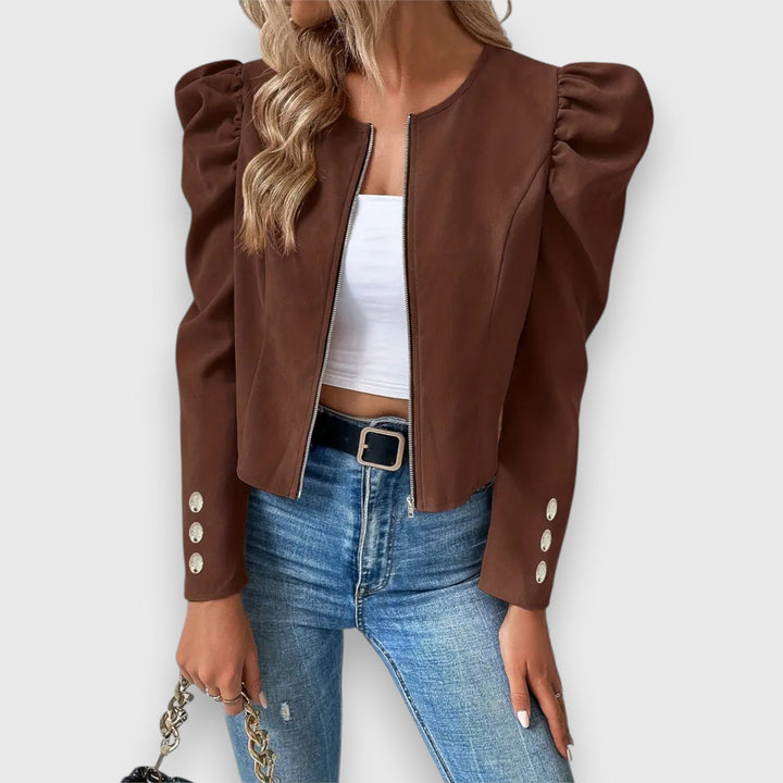 Léa – Puff Sleeve Women's Jacket