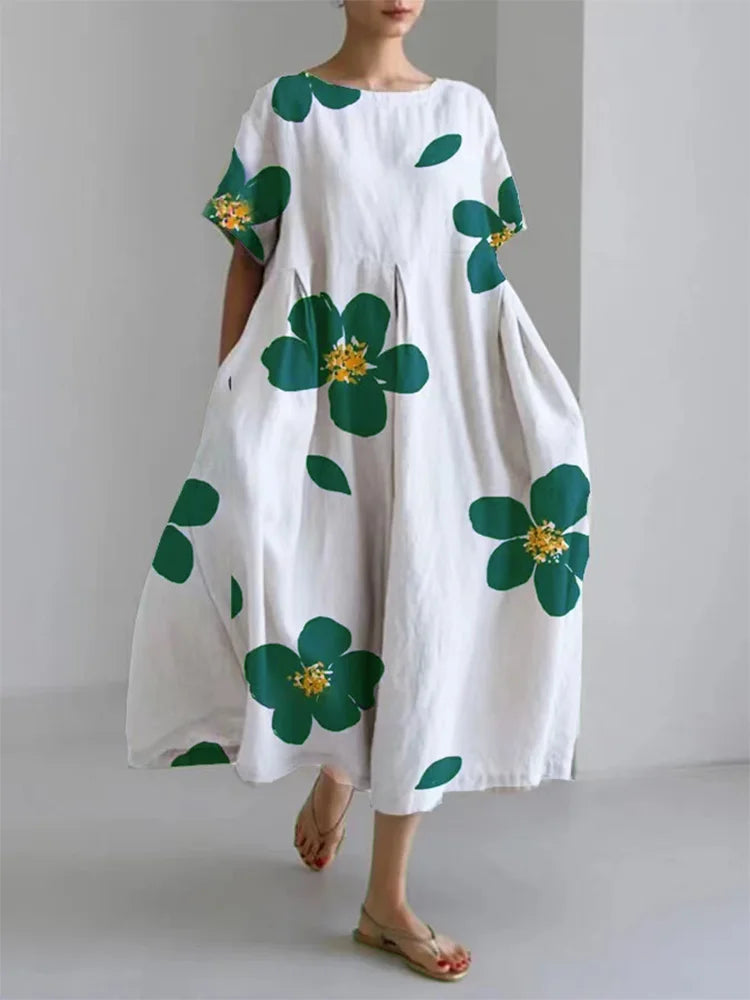 Kate - Effortless Print Dress