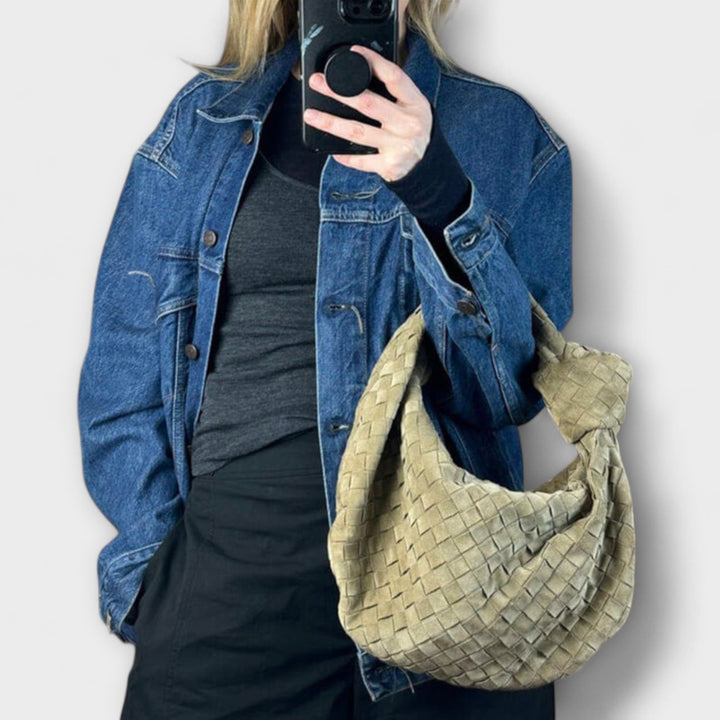 Angel - Large Woven Women's Handbag