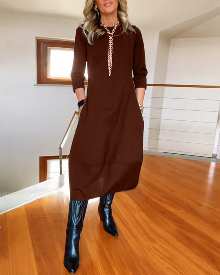 Ellie - Elegant Midi Dress