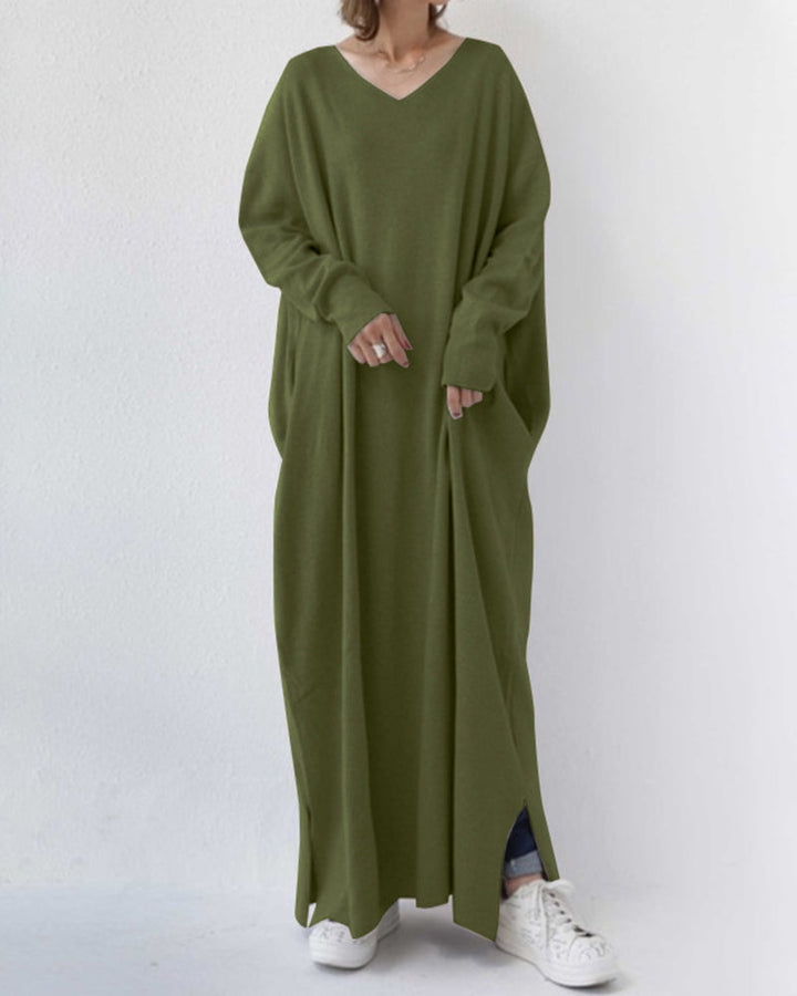 Jill – Sophisticated Winter Maxi Dress
