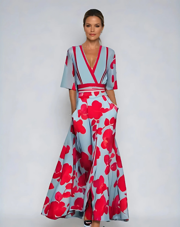 Elona - Floral Dress