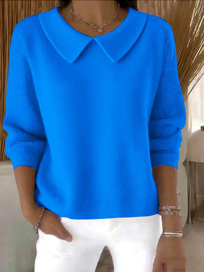 Katie – Classic Sweater with Long Sleeves