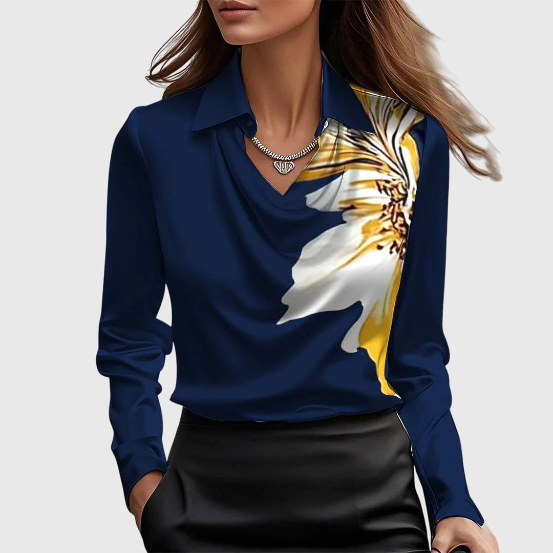 Ericka – Elegant Shiny Blouse