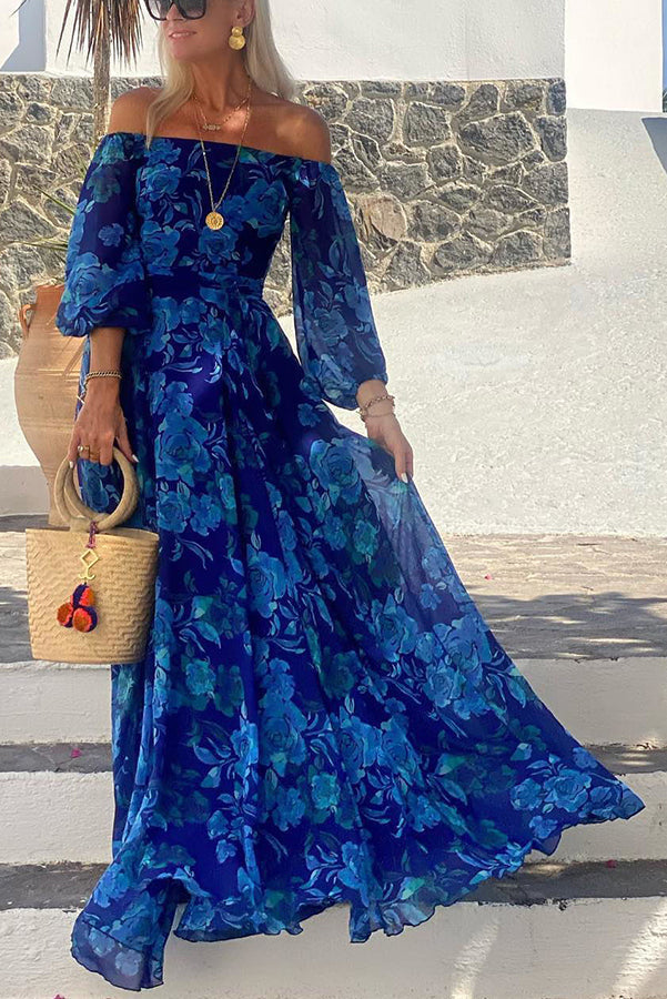 Francesca - Long Floral Dress