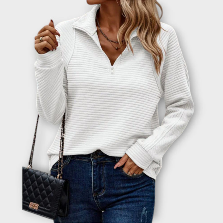 Merel – Stylish Half-Zip Pullover