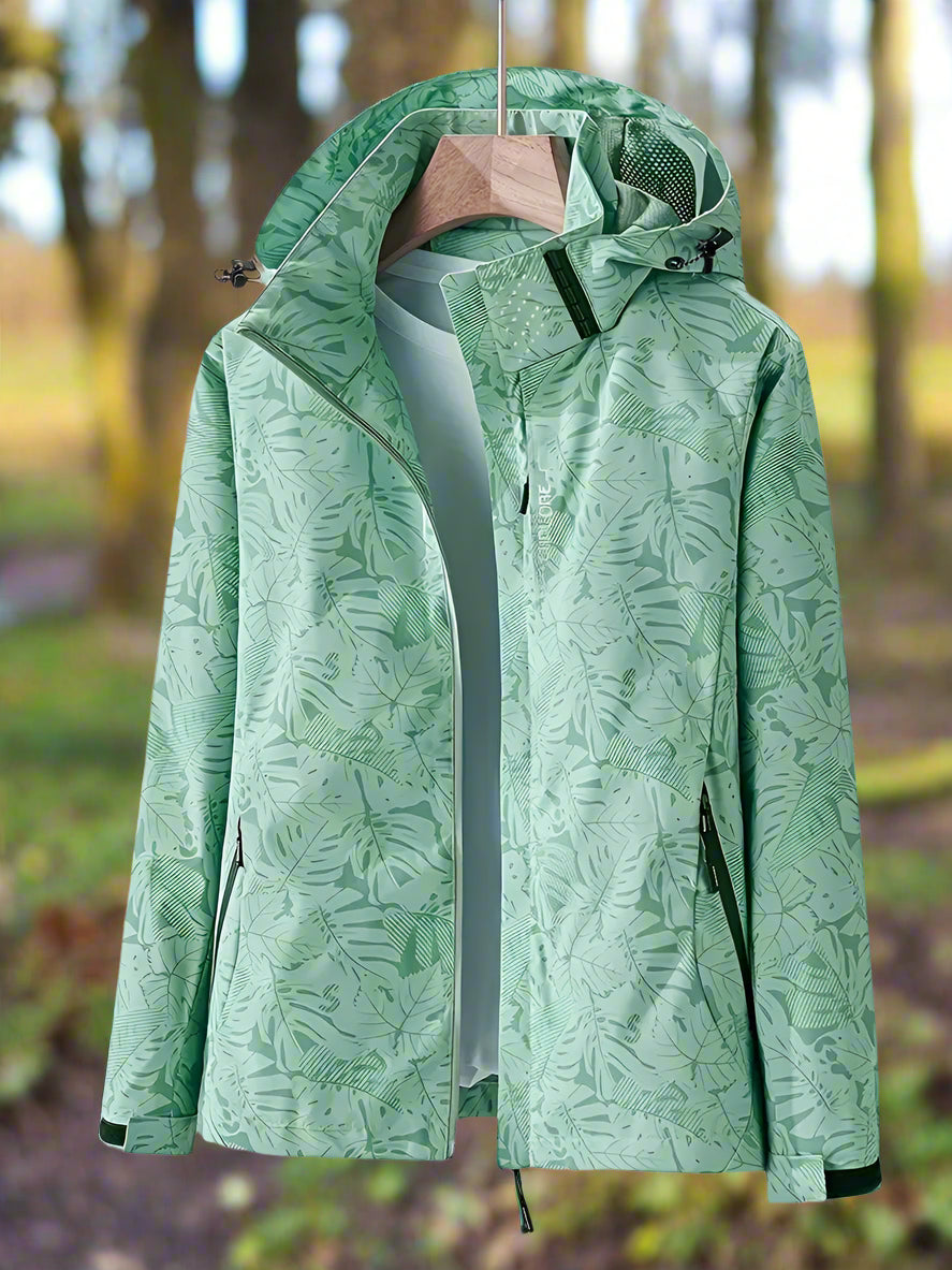 Holly - Printed Lightweight Waterproof Jacket