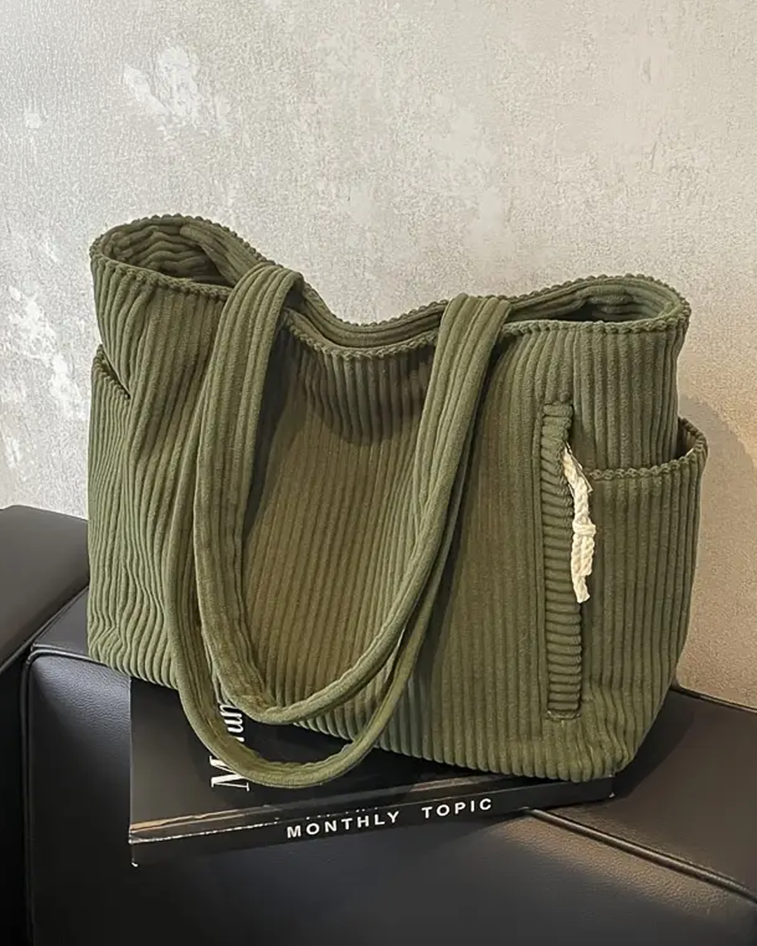 Alyson – Chic Drawstring Tote Bag