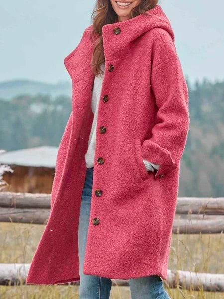 Kristi – Elegant Coat with Long Sleeves