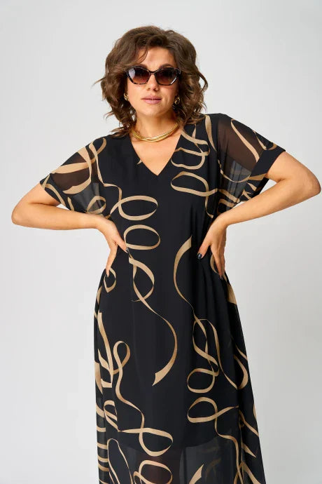 Annette – Elegant Flowy Maxi Dress