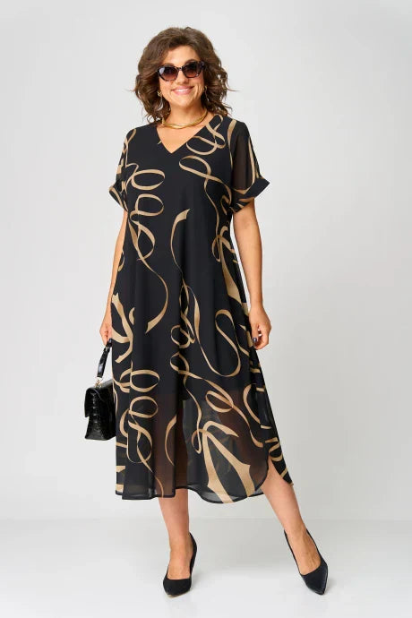 Annette – Elegant Flowy Maxi Dress