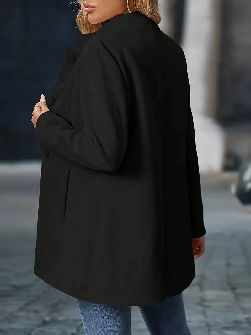 Kristin – Elegant Long Blazer-Style Jacket