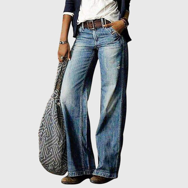Emily | Vintage Wide-Leg Jeans