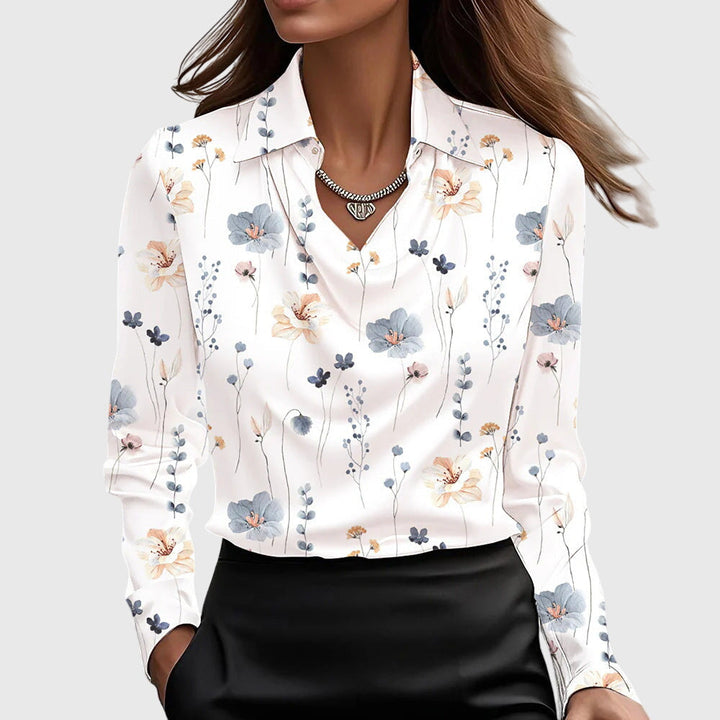 Ericka – Elegant Shiny Blouse