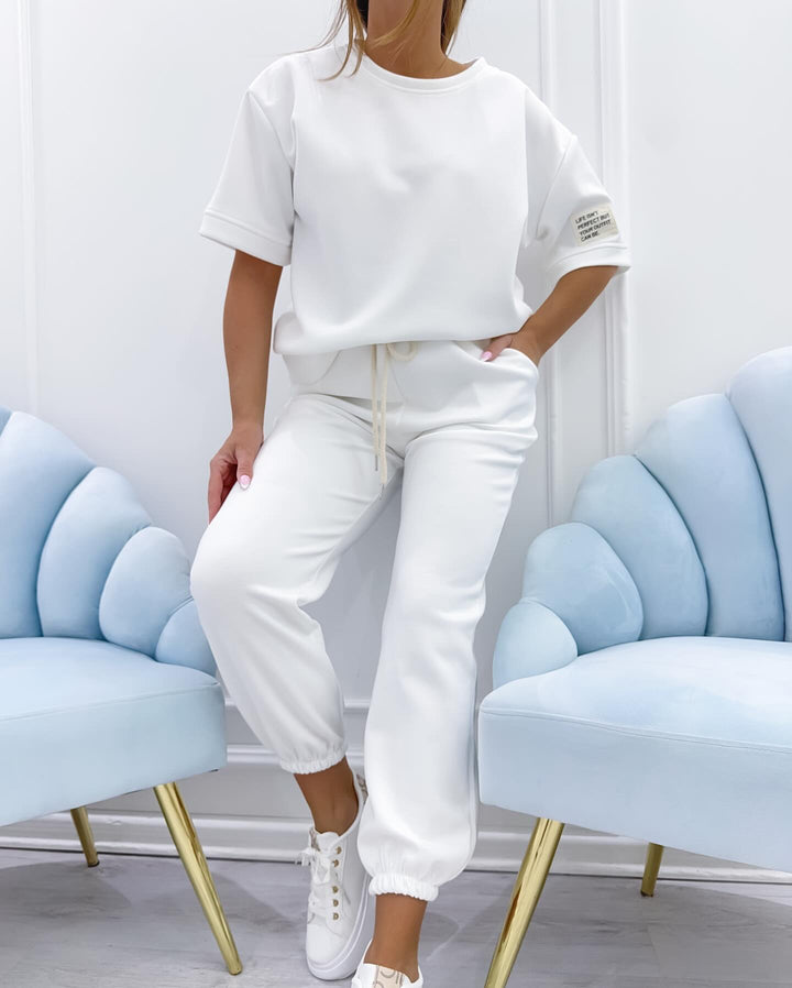 Grace – Chic Short-Sleeve Relax Set