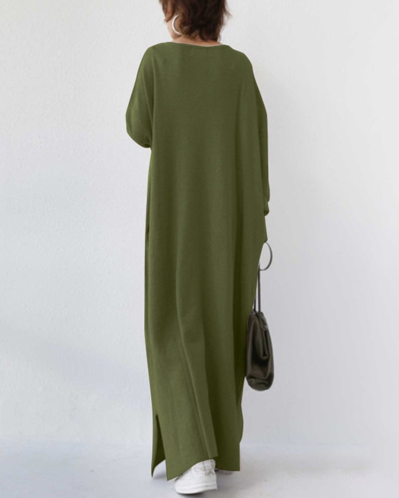 Jill – Sophisticated Winter Maxi Dress