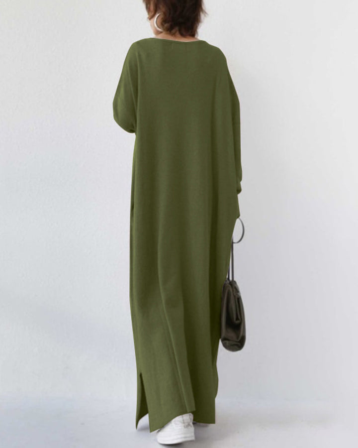 Jill – Sophisticated Winter Maxi Dress
