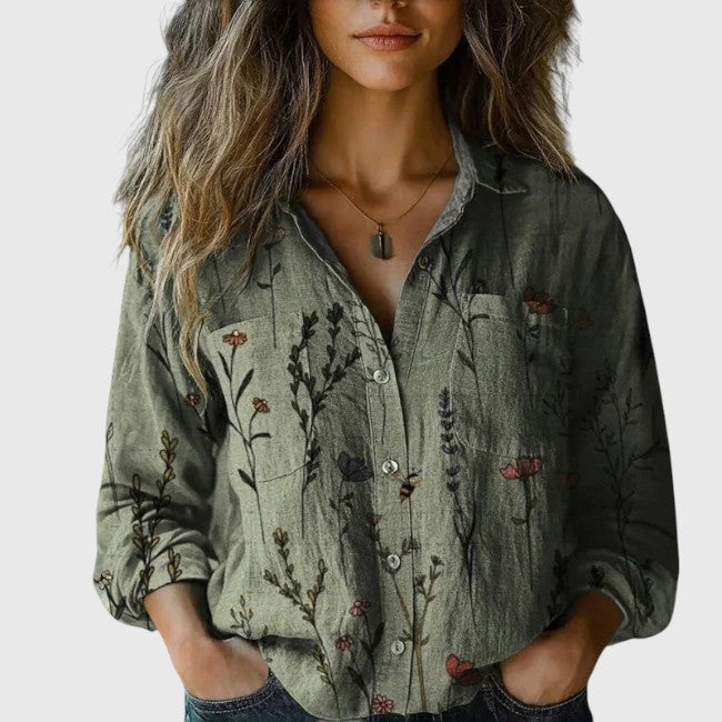 Millie – Bohemian Pattern Blouse