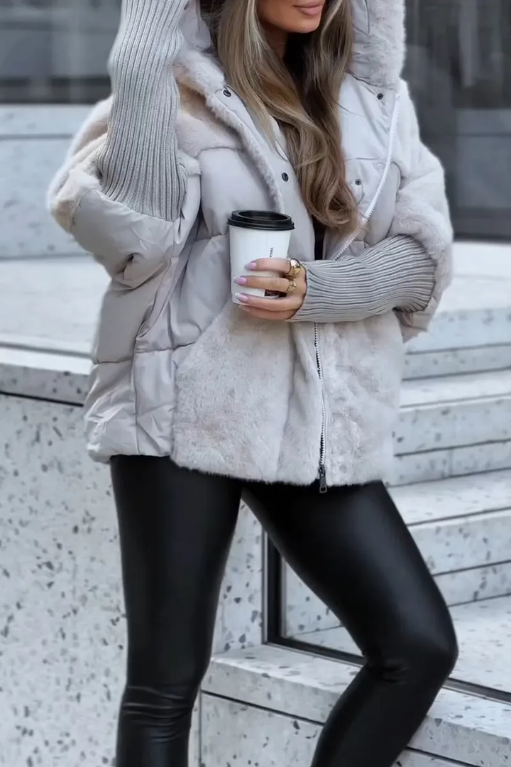 Gina – Warm Thermal Jacket with Hood