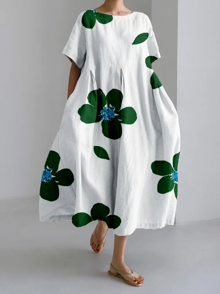 Kate - Effortless Print Dress